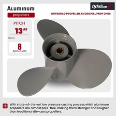9 1/4×8,9 1/4×9,9 1/4×10,9 1/4×11,9 1/4×12,9 1/4×13 Propeller for Honda 9.9/1…