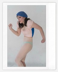 Art model Maya Instax Wide Instant Film Print