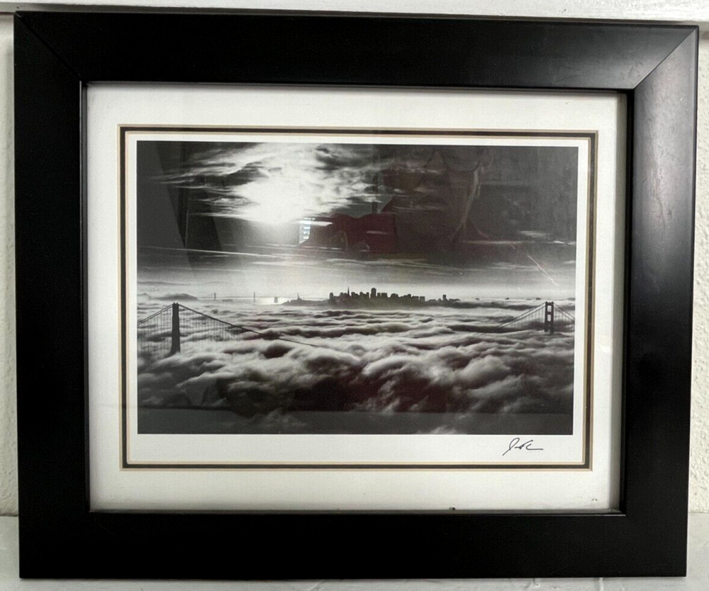 SAN FRANCISCO SUNRISE Jesse Kalisher Art Photography B+W Golden Gate, Bridges
