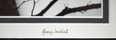 Rare Gary Seidel Signed Photograph Rockefeller Center NYC Winter 1963 20×24″