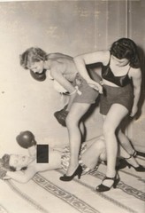 Group of 10 original vernacular photograph circa 1940-1950