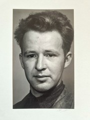 Singed Ansel Adams Rare Portrait Photograph of fellow Douglas Whiteside