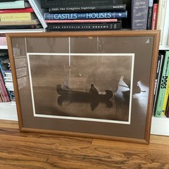 Edward Curtis Canoe Duck Hunter Photo Print Jean Antony Du Lac Hand Signed