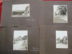 8x Originalfoto Kolonialwarenladen Gasthof Postbote 1922 Harzurlaub. 9×6 cm