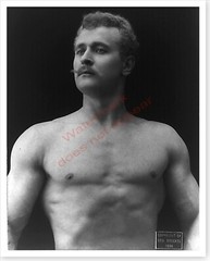 Bodybuilder Eugene Sandow Beefcake Silver Halide Photo Gay Interest