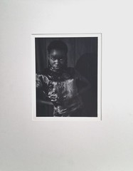 VINTAGE BLACK AND WHITE MODERNIST PORTRAIT FIGURE STUDY PHOTOGRAPH