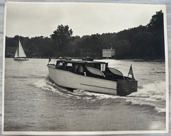 Arthur Gray Standard Oil Photographer Cleveland Ohio Americana Boat on Lake Look