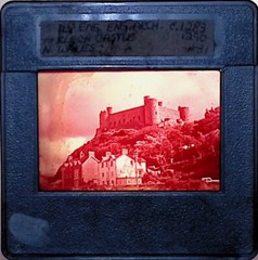 Vintage Art History Slide Photo Castle image on historical art presentation