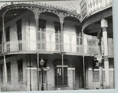 1938 Walker Evans Americana New Orleans French Quarter Burgundy ST Photo Gravure