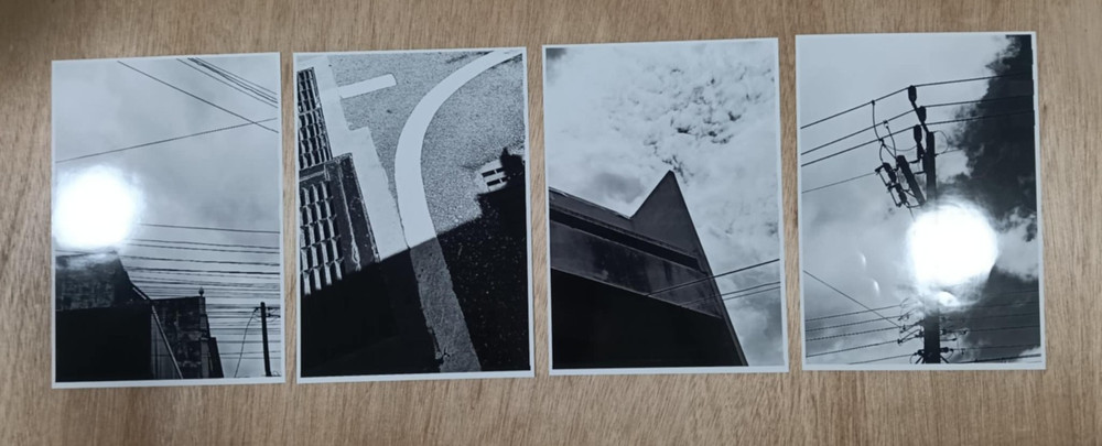 Set of 4 Black and White Fine Art Photography Prints – A4 Size – Minimalist Wall