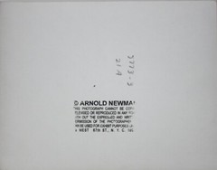ARNOLD NEWMAN-2 Gelatin Silvers of Joseph Hirshhorn w/ museum model of Hirshhorn