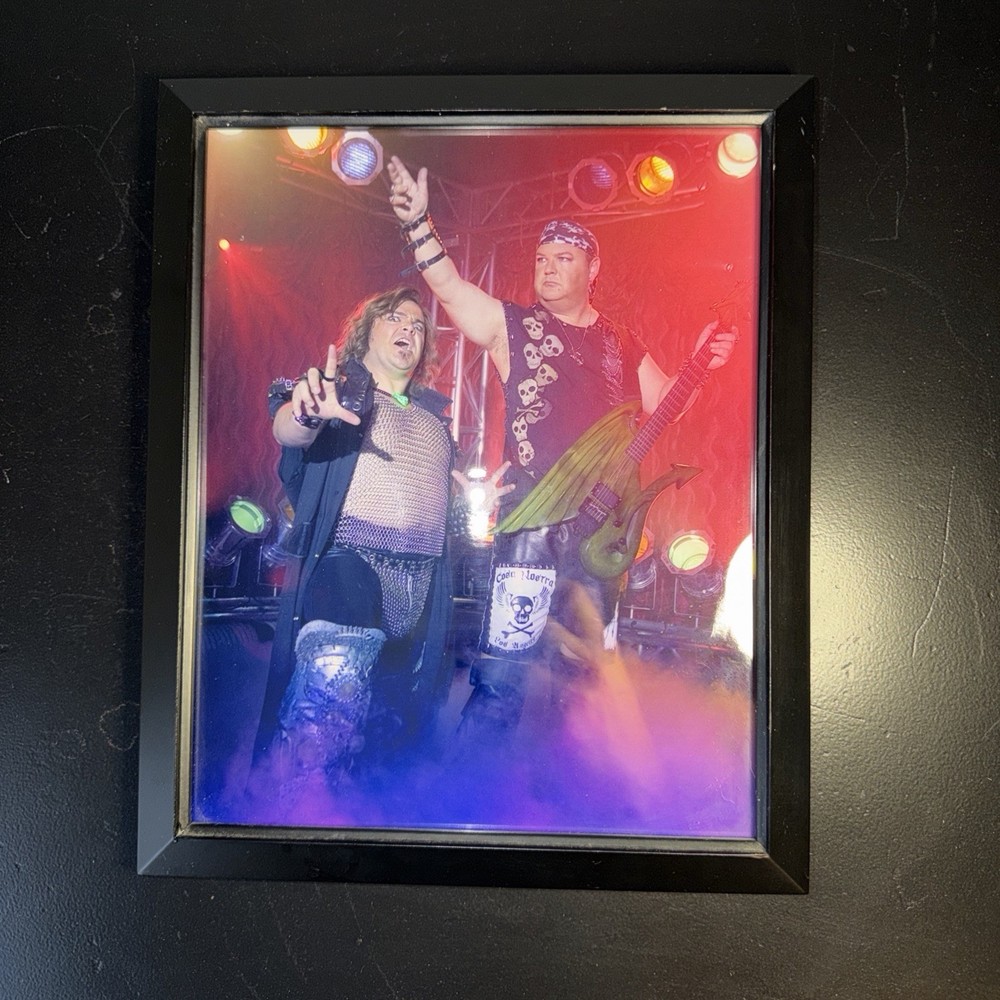 Framed Tenacious D and The Pick of Destiny Picture Not Signed by Artist