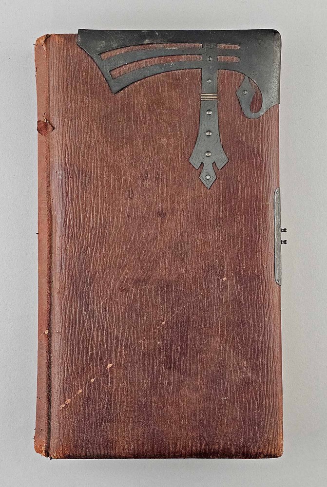 9480020-D Photo Album Art Nouveau Around 1900 40X23X6Cm