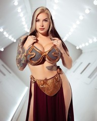 Cubbi 8×10 Photo Print Sexy Tattoo Model Slave Leia Cosplay Pornstar Onlyfans