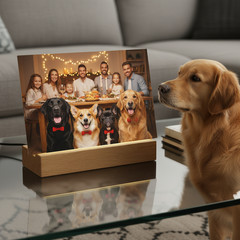 Personalized LED Acrylic Photo Frame Custom Picture Light Up Display Gift