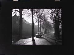 Gisela Franke Großziethen Brandenburg Village Street Photograph Black White 1990