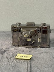 Ceramic Camera Silver Home Decor Photography 6″x3″ from Interiors by Design
