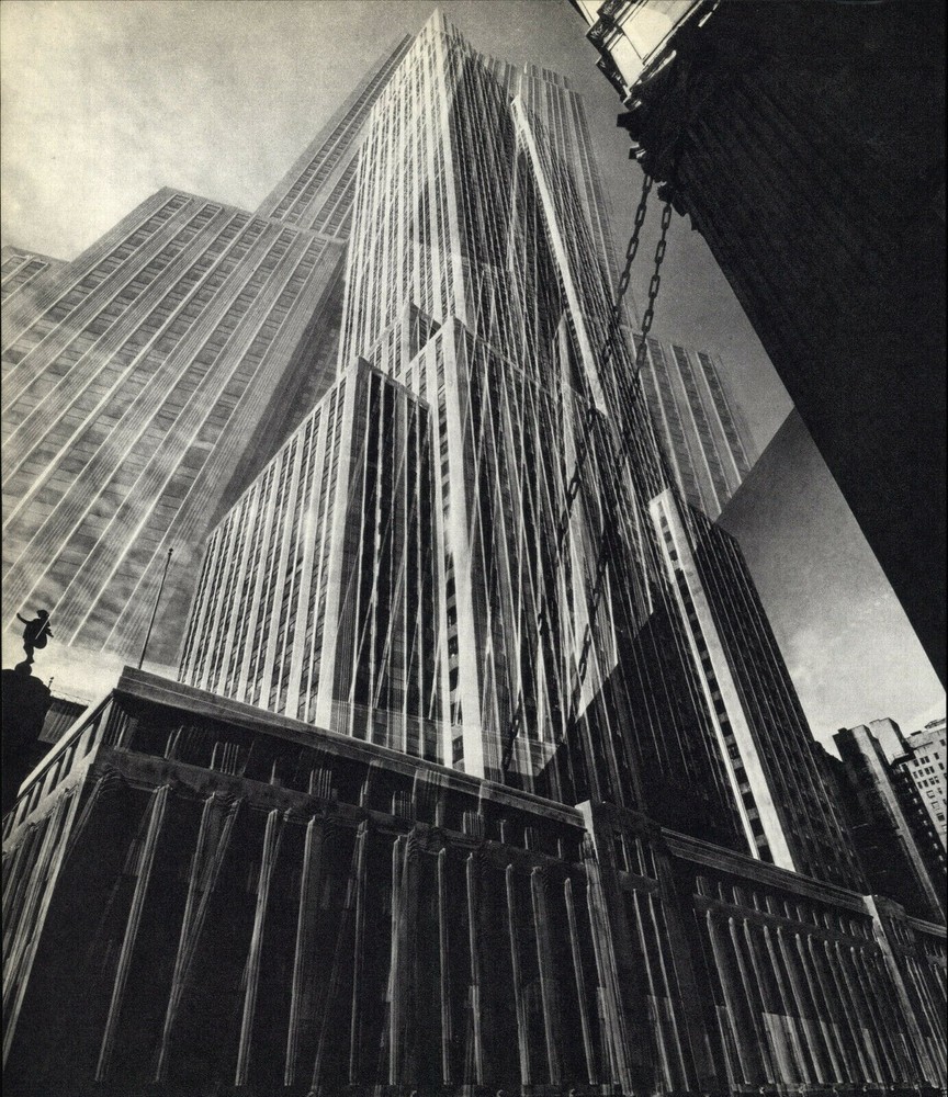 1932 1963 The Empire State Building Edward Steichen Art Photo Photogravure 16×20