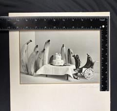 David Schmidt Photographer «Happy Anniversary» (Bananas) B+W Photo Signed (USA)