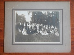 Orig.1910-20s Photograph Cambridge Celebration of Historical Monical’s Victorian