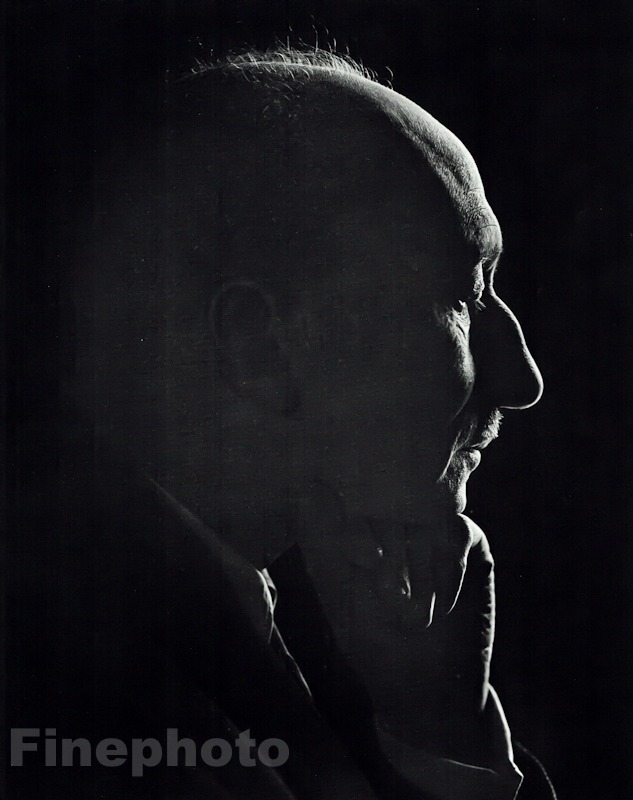 1949 Vintage 16×20 FRANCOIS MAURIAC France Poetry Theatre Photo Art YOUSUF KARSH