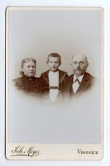 Cabinet Photo Circa 1900 Family Studio Joh. Meyer Vegesack Bremen