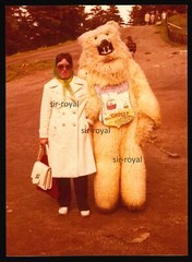 Woman Polar Bear Costume Braunlage Resin – Photo 11x15cm