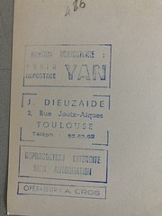 Jean Dieuzaide Original Photo Art Photography 1970 Toulouse XXe Garden Stamp
