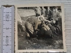 Motocross Track, Race, Repair Pößneck, Thuringia GDR – 1950s (T)