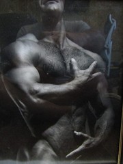 Vintage Gay Interest Real Photo- Framed Nude- Body Builder- Jeff Palmer