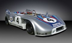 1971 Porsche 908/03 Prototype Sports Car Vintage ClassicRace Car Photo CA-0932