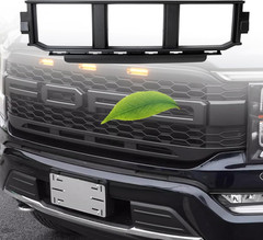 Front Bumper Grille for Ford F150 2021-2023, Lower Center Bumper Cover Insert Pa