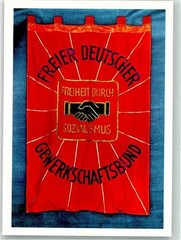 39825857 – 1000 Berlin Mitte 1 Flag of the Free German Trade Union Confederation