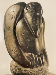 Japanese American Photographer Soichi Sunami Silver Gelatin Photo Of Sculpture