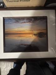 Douglas Buffkin LKW Sunrise Color Landscape Photograph Matted & Framed Print