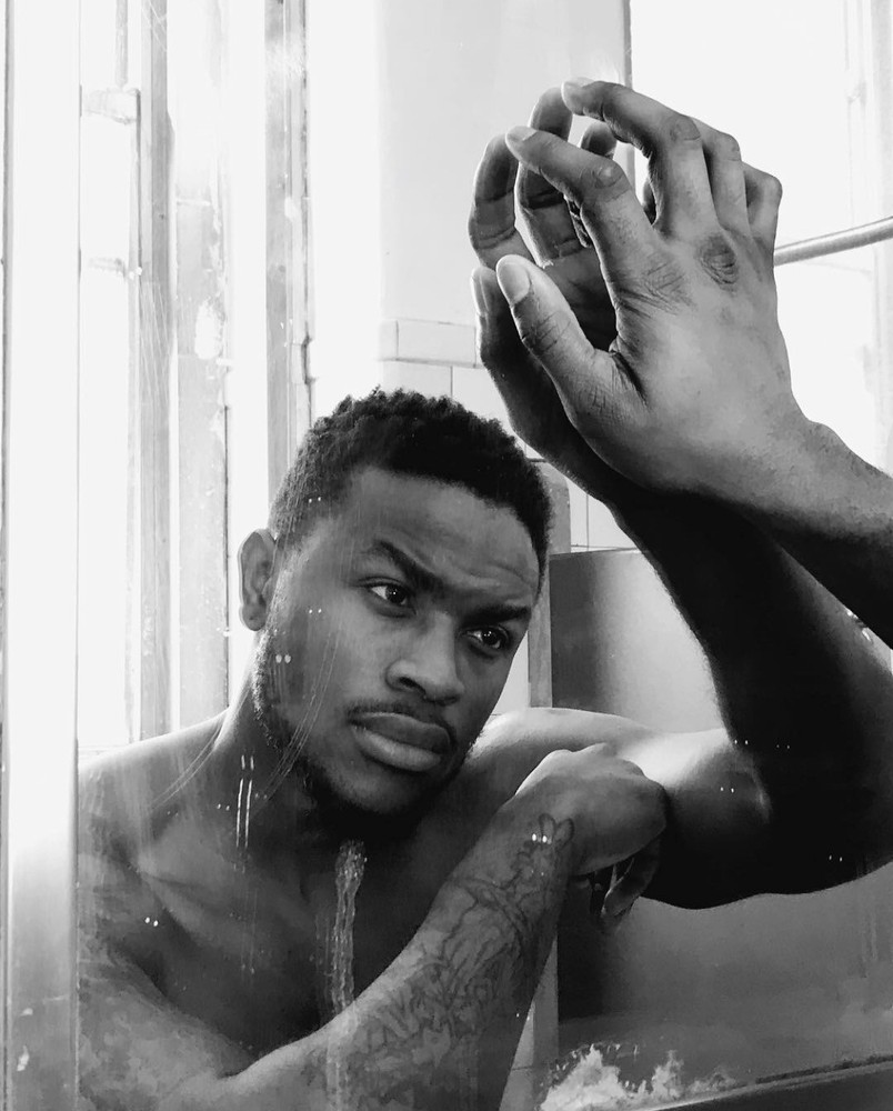 90′ male models photos printed from photographers original negative