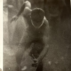 Photograph Silver Gelatin Print Janine Gordon 16″x20″ B/W Mosh Pit Dusty Pit