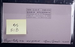 Boris Starosta 3D Stereoview – Morgan & Betty 1716 – nude model signed 2004