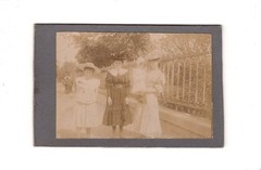 CDV Photo Fine Lady with Girl – Unknown Place 1900s