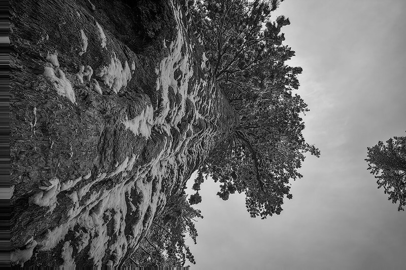 Winter Wonderland 17X25 Yosemite Landscape like Ansel Adams sequoia