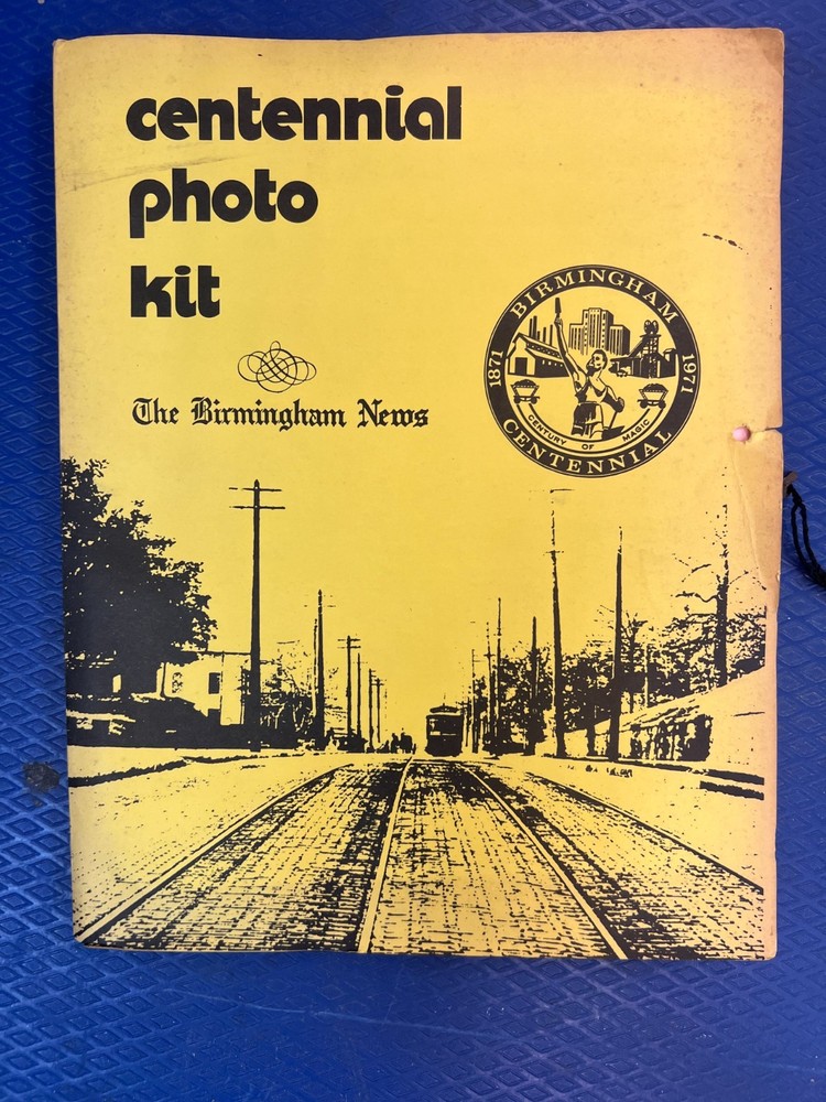 Vintage 1971 Birmingham News Centennial Photo Kit, 83 black and white photos