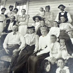 Vintage Early 1900’s Restaurant Owners Customers And Employees Photograph