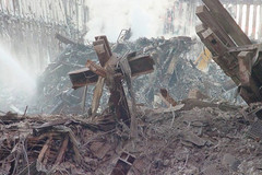 Ground Zero «WTC Cross» Poster Hand-Signed Gary Suson — 9/11 Museum Edition NYC
