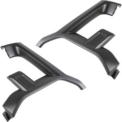 Pair Headlight Molding Compatible with 2017-2020 Ford F150 Raptor Replacement fo