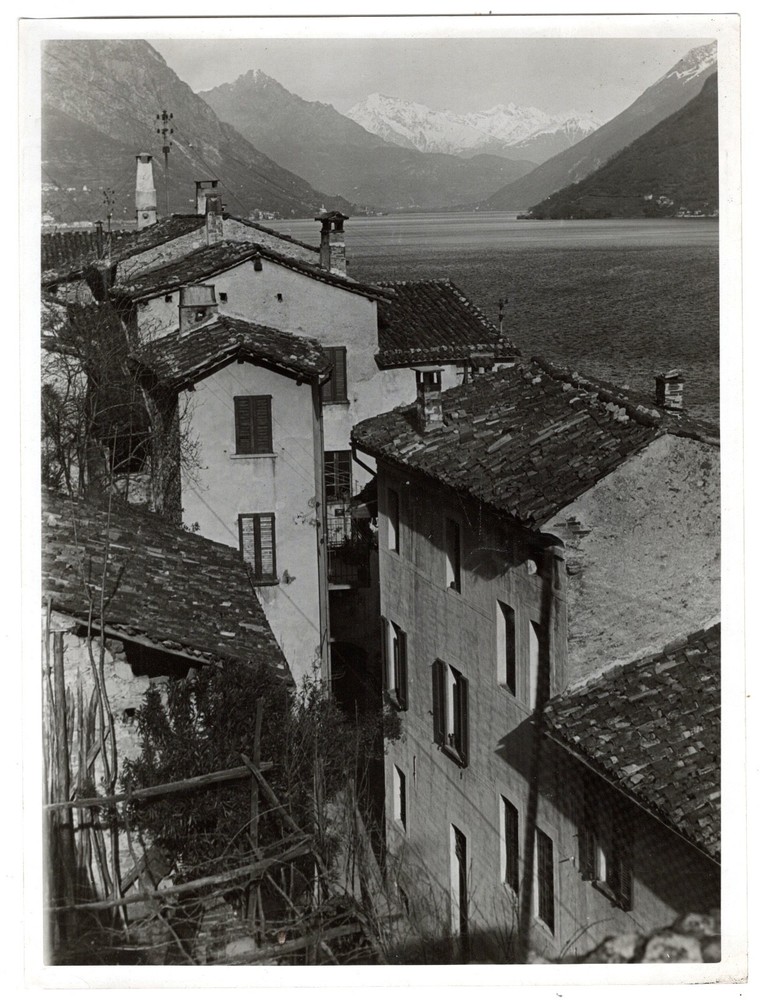 Georg Fiedler – probably Gandria on Lake Lugano, gelatin silver print around 1930