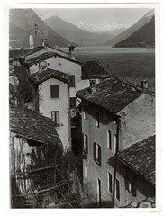 Georg Fiedler – probably Gandria on Lake Lugano, gelatin silver print around 1930