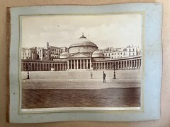 2 Album Photo by Giacomo Brogi Circa 1870 Naples Napoli Italy 25x19cm (7+8)