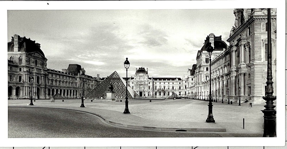 Philip Trager (b. 1935) Art Show Announcement Card May 2000 – Changing Paris
