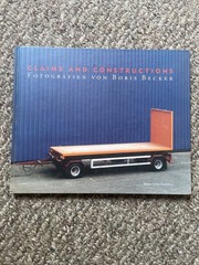 Photography Claims and Constructions by Boris Becker Hardcover 1st Edition 2000