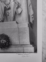David and Goliath – Reverence at the Lincoln Memorial by Korda